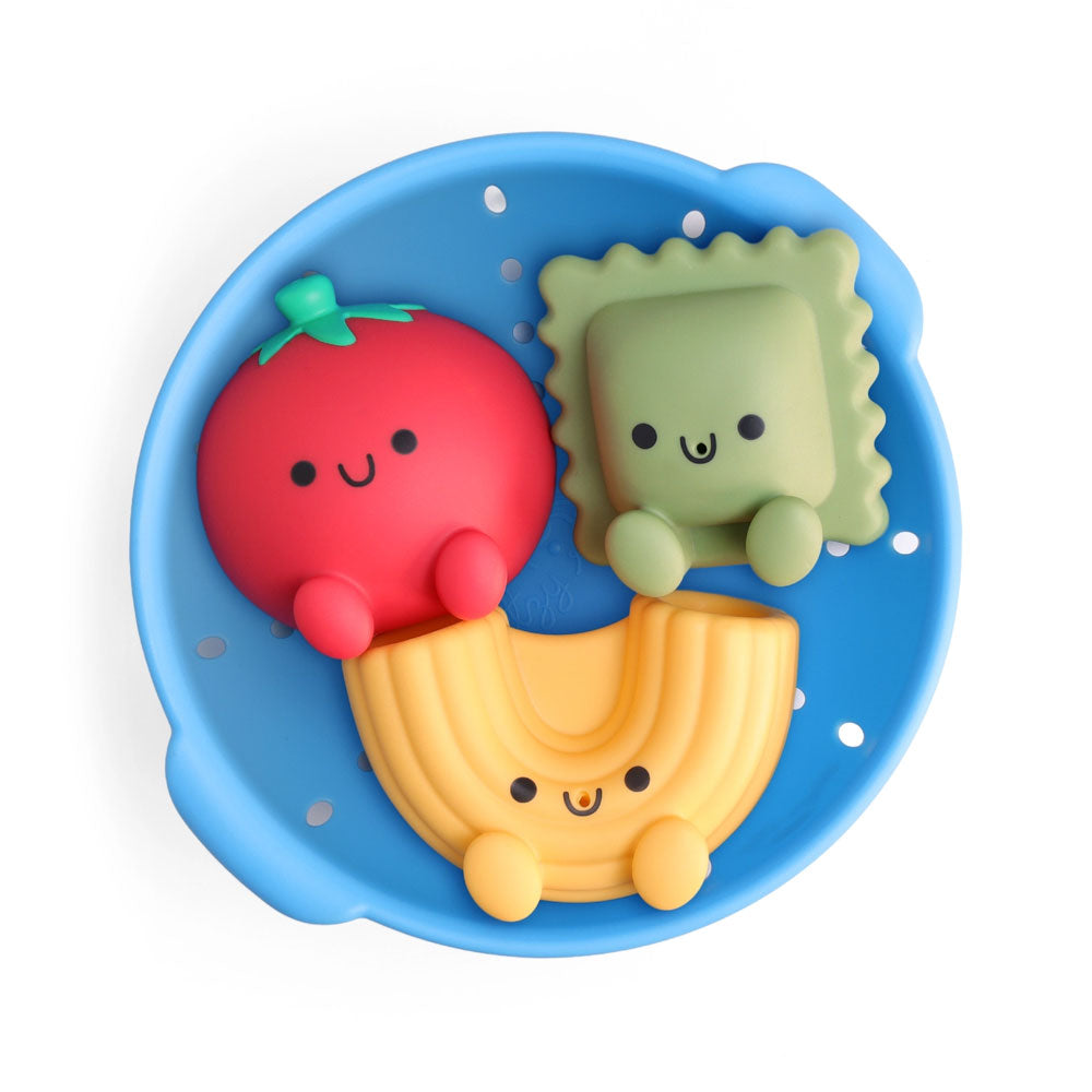 *Itzy Ritzy Itzy Splash Pals Bath Toy Set - Pasta