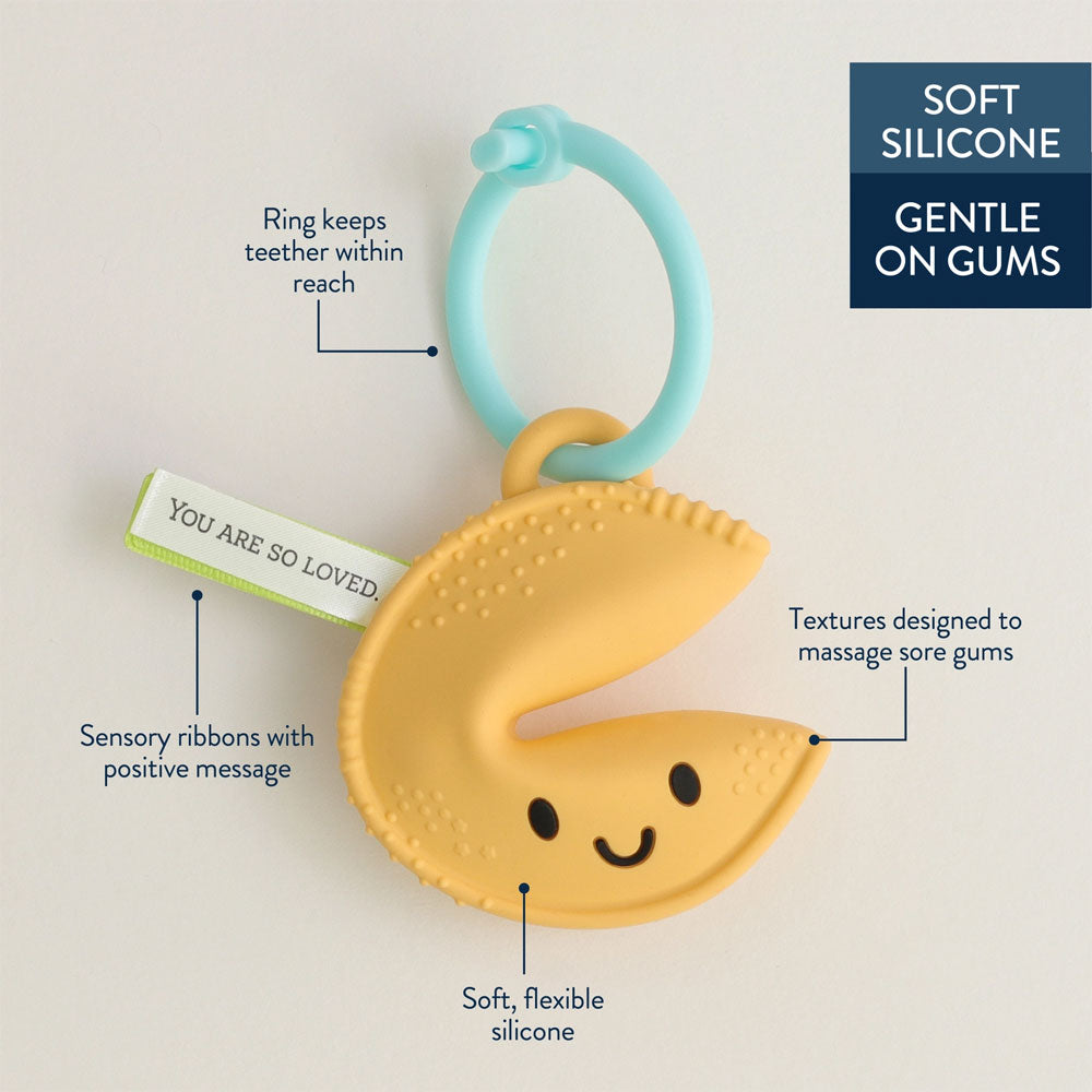 *Itzy Ritzy Itzy Treat Teether - Fortune Cookie