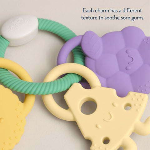 *Itzy Ritzy Itzy Trio Teether - Charcuterie