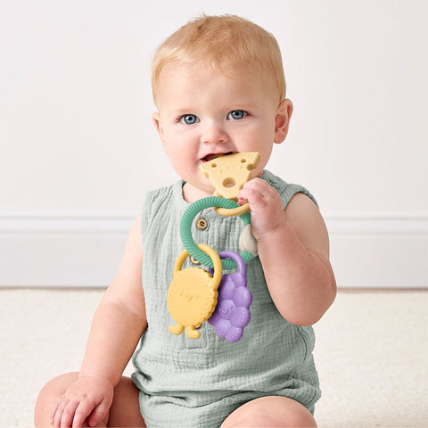 *Itzy Ritzy Itzy Trio Teether - Charcuterie