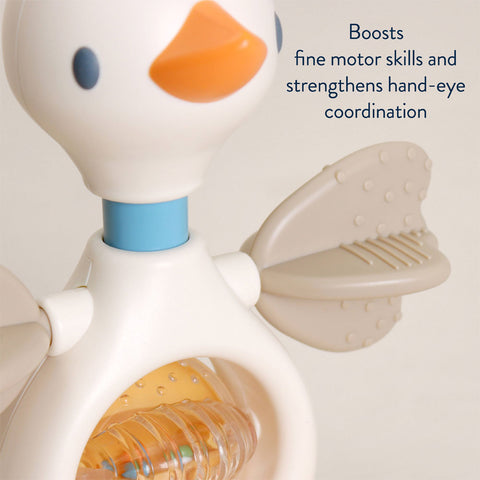 *Itzy Ritzy Itzy Twist & Bop High Chair Sensory Toy - Goose