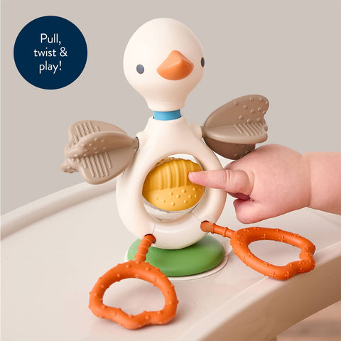 *Itzy Ritzy Itzy Twist & Bop High Chair Sensory Toy - Goose