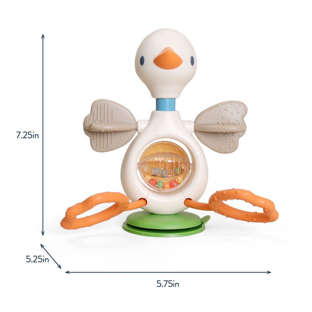 *Itzy Ritzy Itzy Twist & Bop High Chair Sensory Toy - Goose