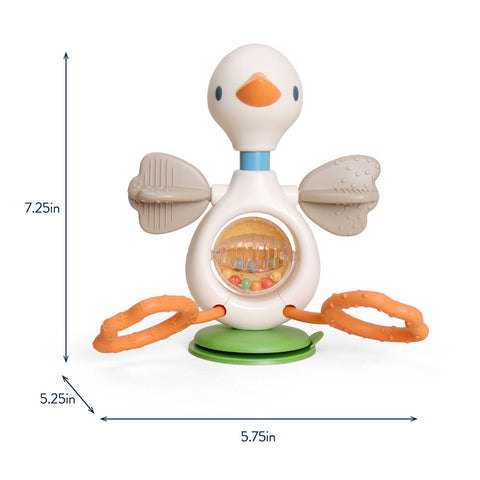 *Itzy Ritzy Itzy Twist & Bop High Chair Sensory Toy - Goose