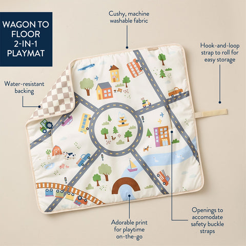 *Itzy Ritzy Itzy Wagon Play Mat