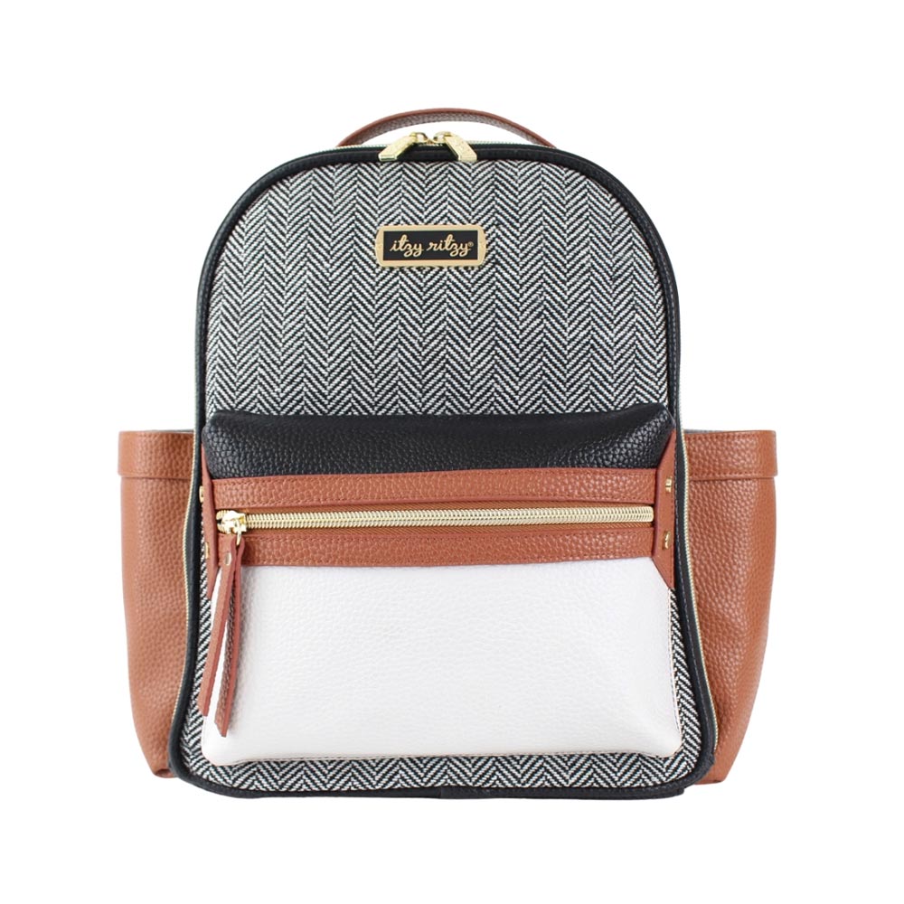 Coffee and Cream Itzy Ritzy Mini Backpack - Lagoon Baby + Toy Shoppe