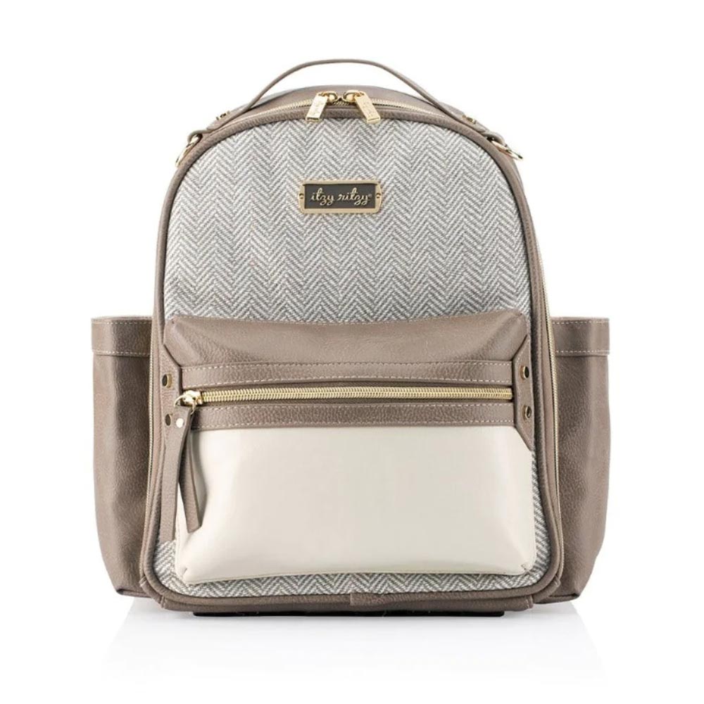 Vanilla Latte Itzy Ritzy Mini Backpack - Lagoon Baby + Toy Shoppe
