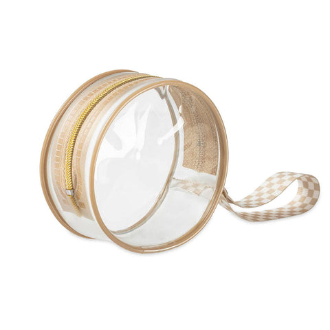 *Itzy Ritzy Itzy Paci Case - Taupe Checkerboard