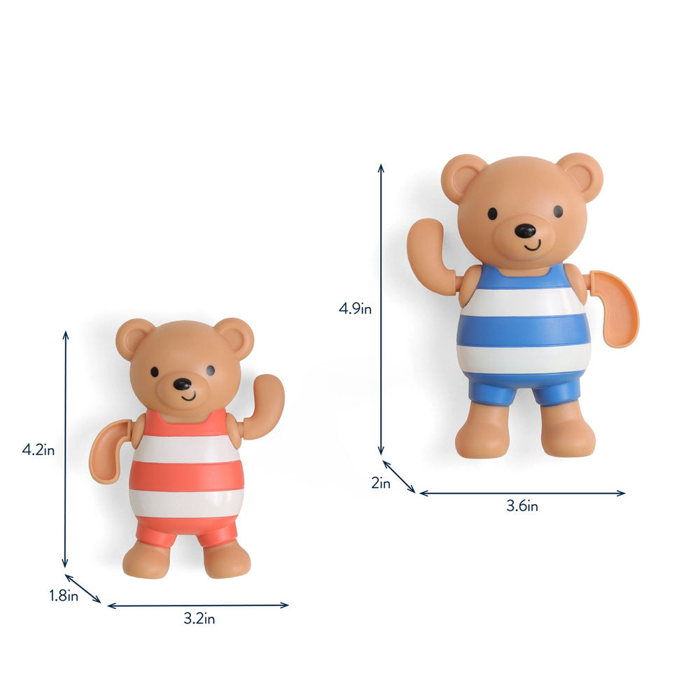 *Itzy Ritzy Silly Swimmers Bath Toy Set - Bears
