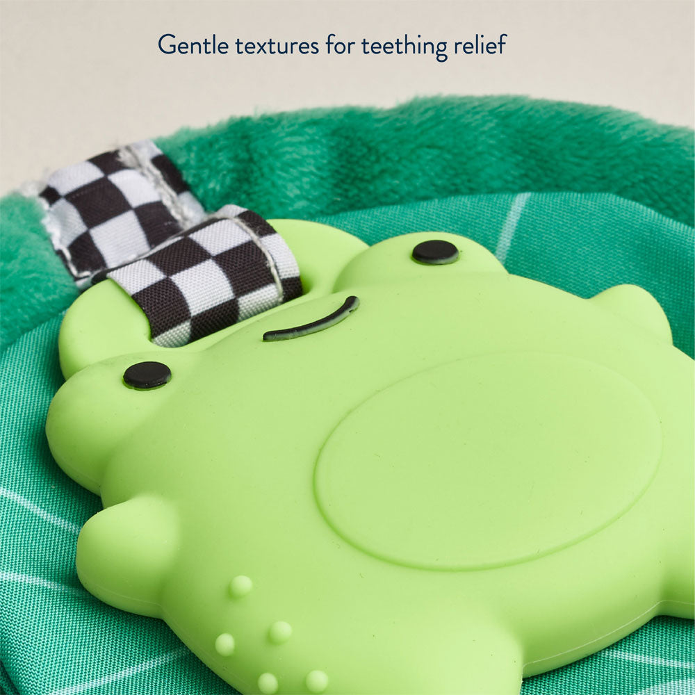 *Itzy Ritzy Sweetie Crinkle Sensory Teether - Freddie the Frog