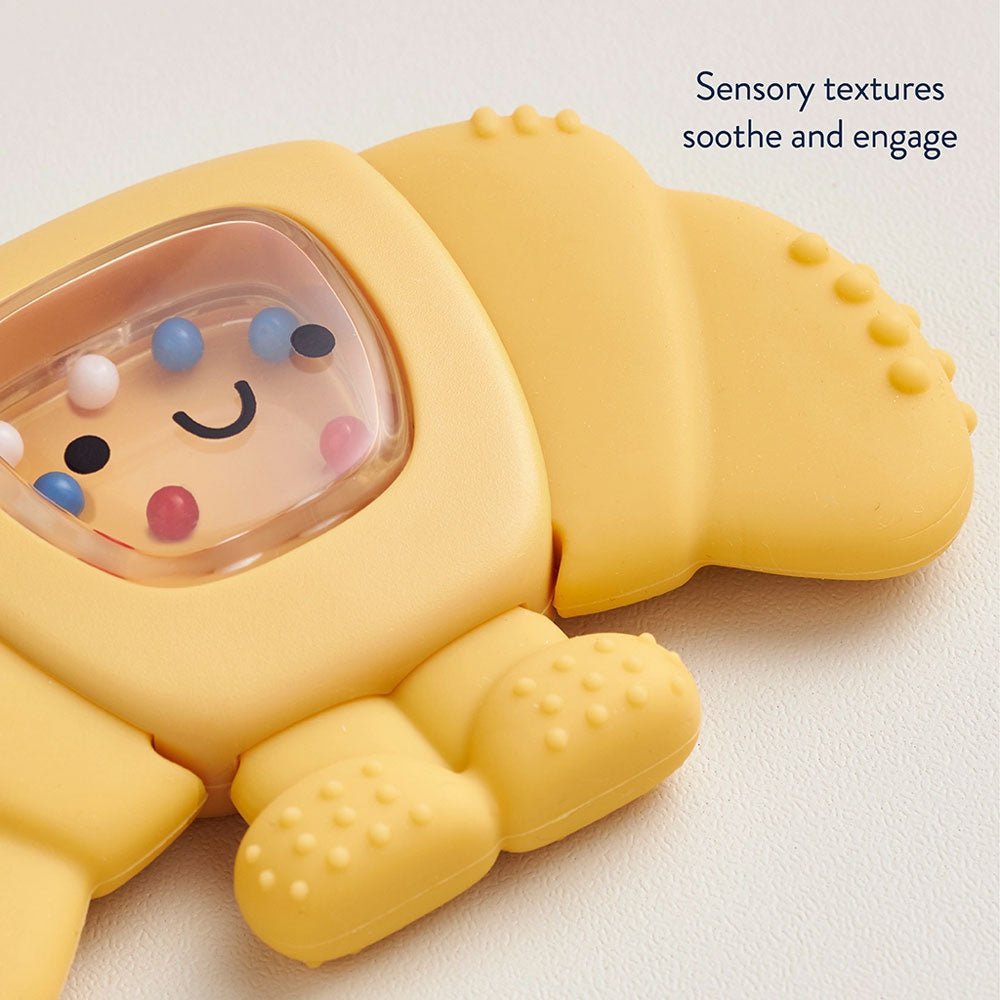 *Itzy Ritzy Sweetie Shake Plus Rattle & Teether - Croissant