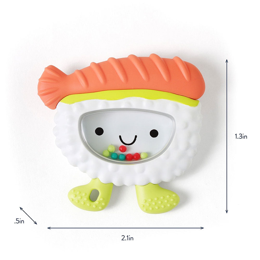 *Itzy Ritzy Sweetie Shake Plus Rattle & Teether - Sushi