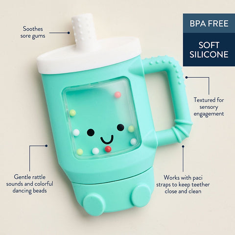*Itzy Ritzy Sweetie Shake Plus Rattle & Teether - Tumbler