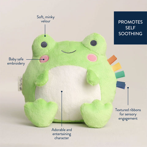 *Itzy Ritzy Sweetie Snuggles - Freddie the Frog 12"
