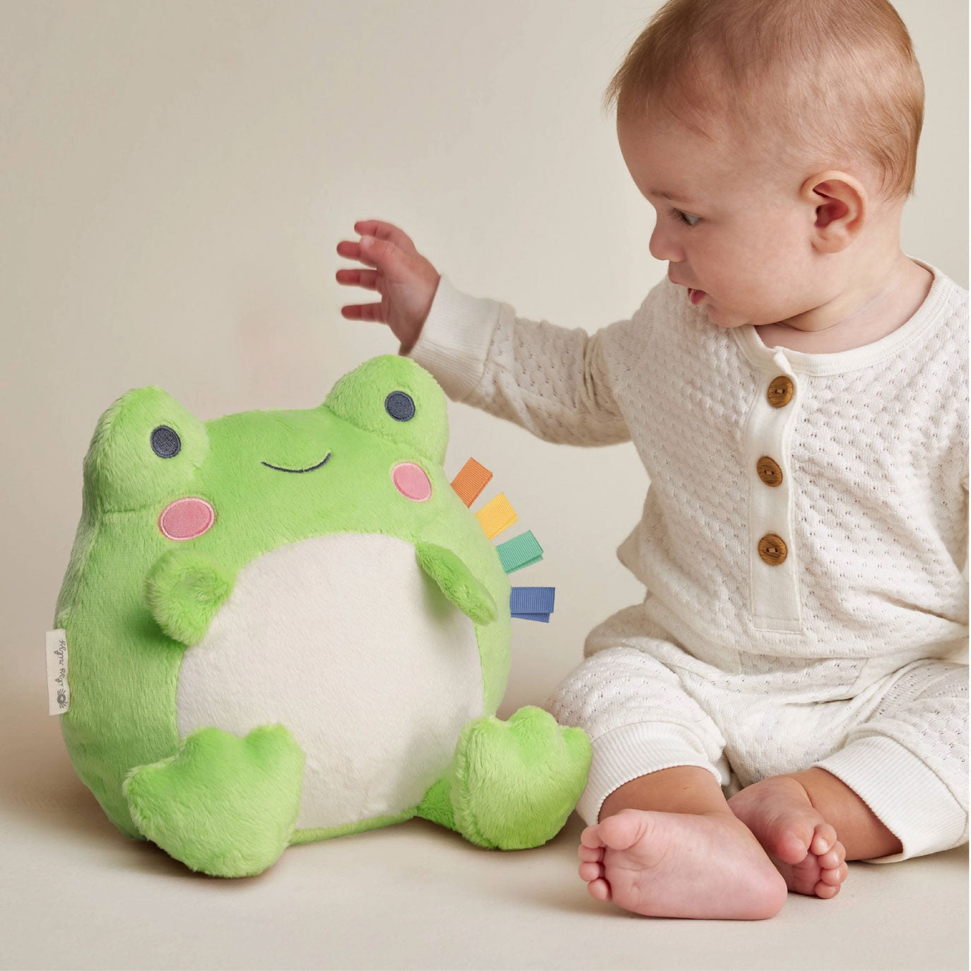 *Itzy Ritzy Sweetie Snuggles - Freddie the Frog 12"
