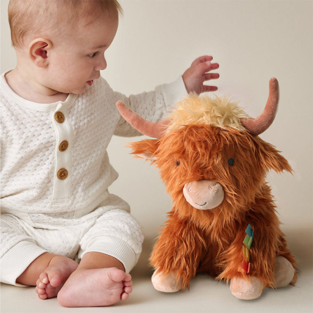 *Itzy Ritzy Sweetie Snuggles - Wyatt the Highland Cow 12"