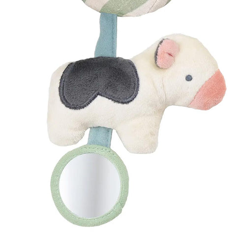 *Itzy Ritzy Bitzy Bespoke Car Seat Spiral Activity Toy - Farm
