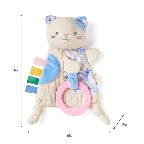 *Itzy Ritzy Bitzy Crinkle Toy & Teether - Kitty