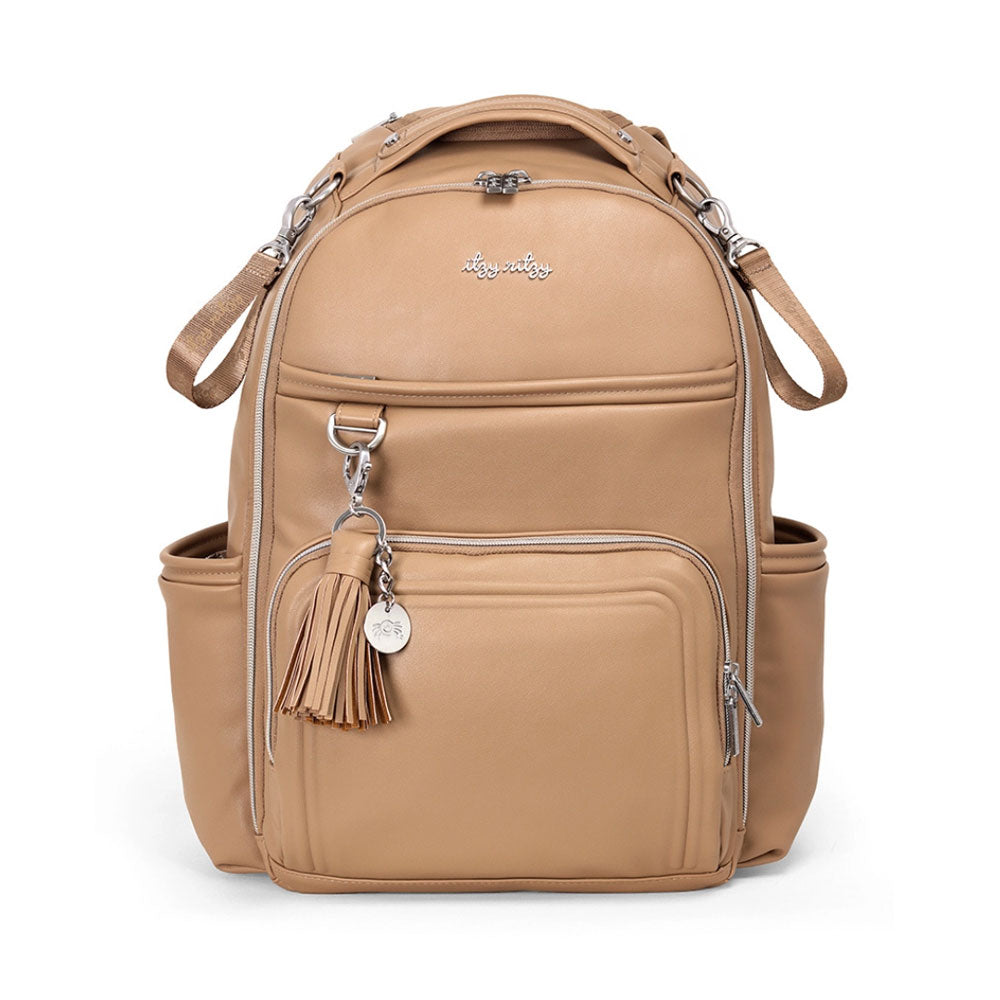 *Itzy Ritzy Boss Plus Large Diaper Bag Backpack - Chai Latte