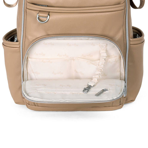 *Itzy Ritzy Boss Plus Large Diaper Bag Backpack - Chai Latte