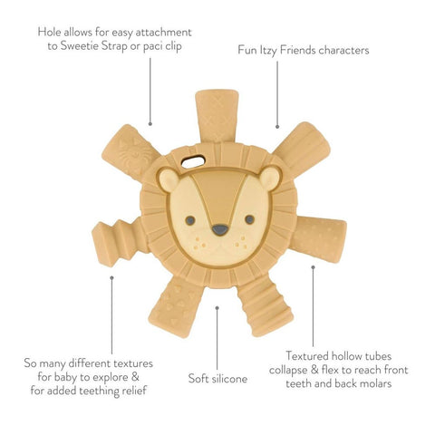 *Itzy Ritzy Molar Teether - Buddy Lion
