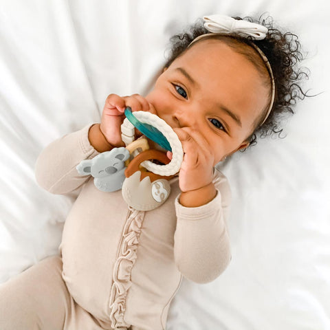 *Itzy Ritzy Itzy Keys Teething Ring - Tropical
