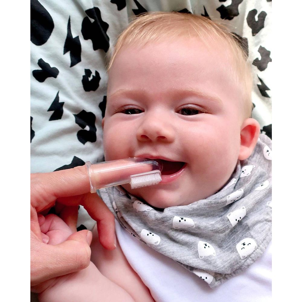 *Jack N' Jill Silicone Finger Brush - 2 Pack (6-12 months)