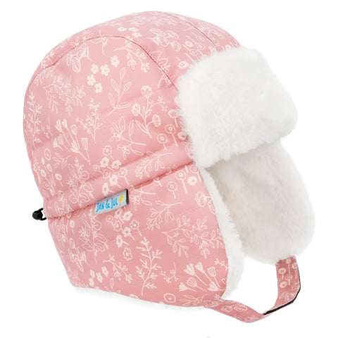 Jan + Jul Toasty-Dry Trapper Hat - Prairie Flowers