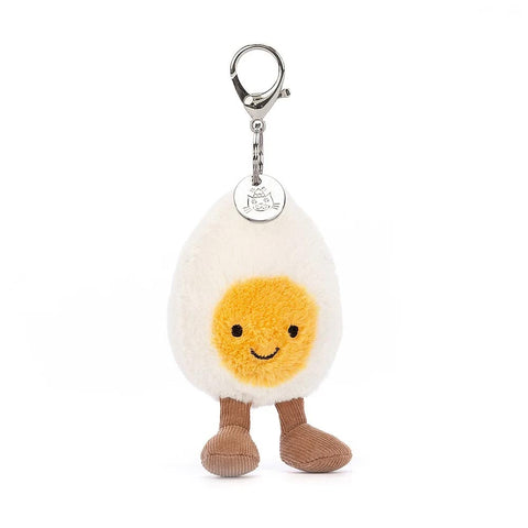 *Jellycat Amuseables Happy Boiled Egg Bag Charm - 7"