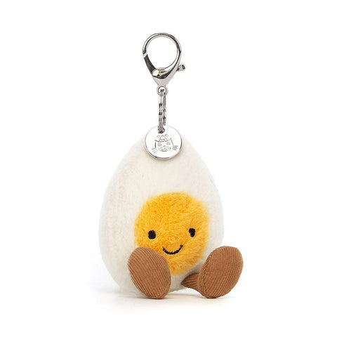 *Jellycat Amuseables Happy Boiled Egg Bag Charm - 7"