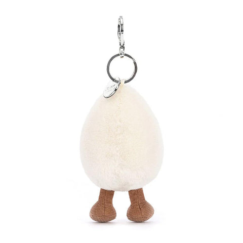 *Jellycat Amuseables Happy Boiled Egg Bag Charm - 7"