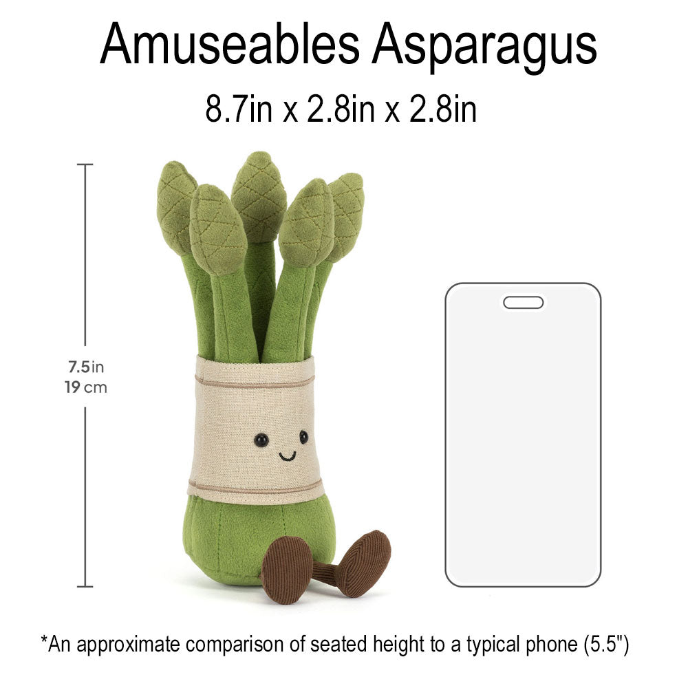 *Jellycat Amuseables Asparagus - 9"