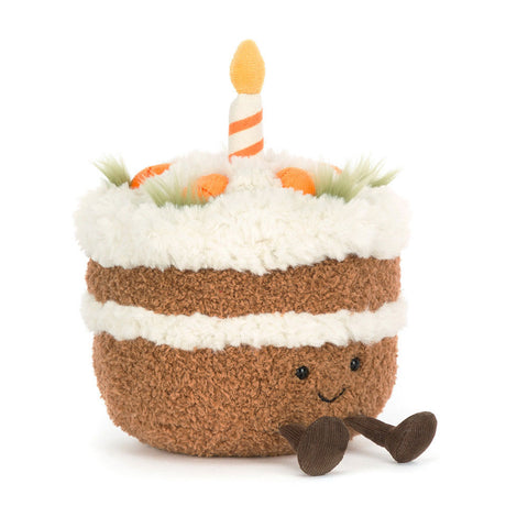 *Jellycat Amuseables Carrot Cake - 6"