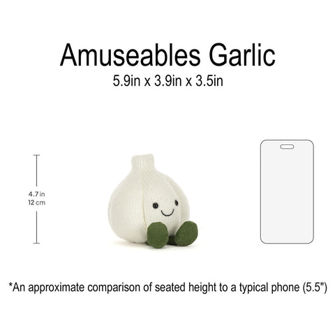 *Jellycat Amuseables Garlic - 6"