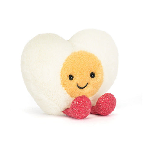 *Jellycat Amuseables Heart Boiled Egg - 5"