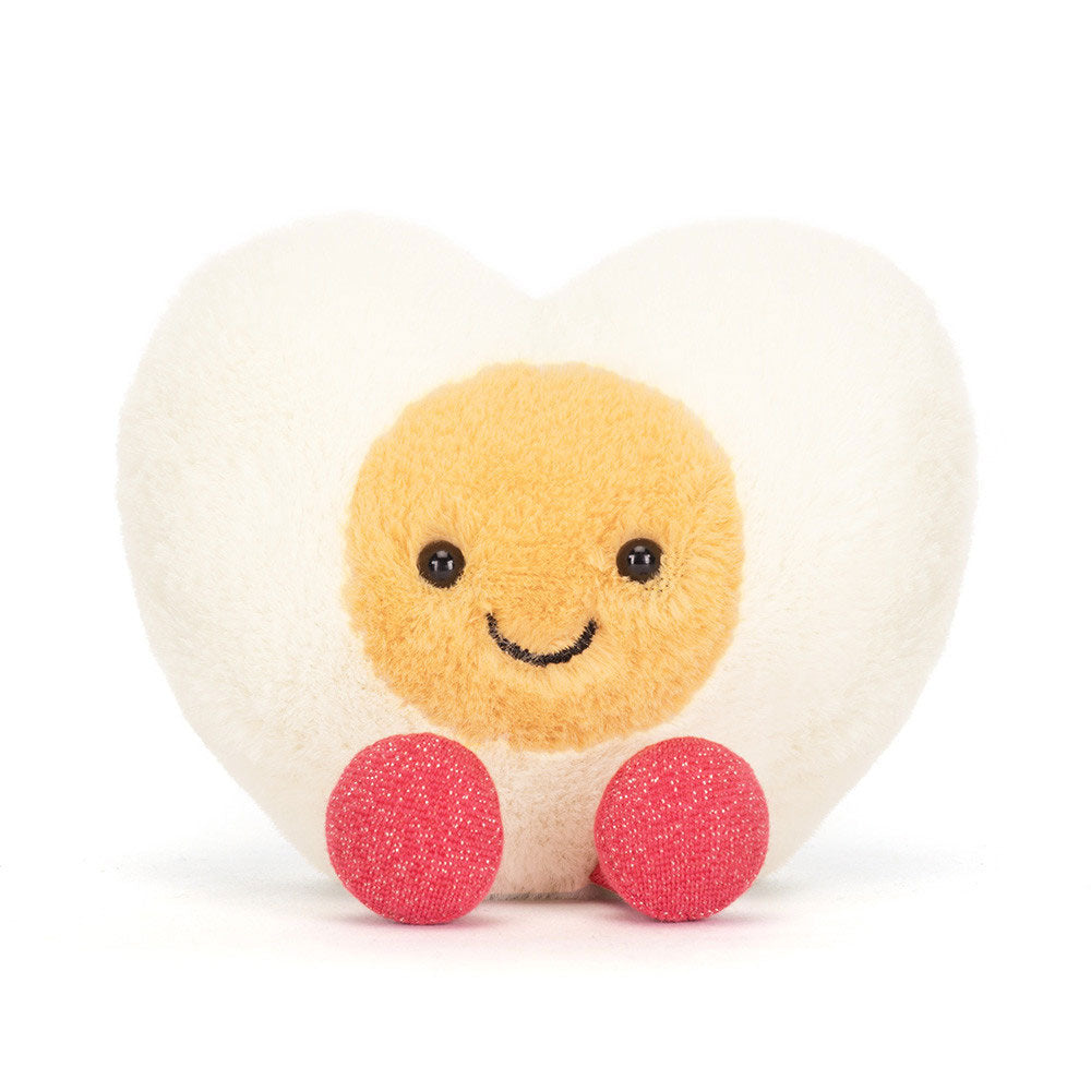 *Jellycat Amuseables Heart Boiled Egg - 5"