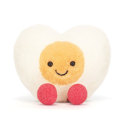 *Jellycat Amuseables Heart Boiled Egg - 5"