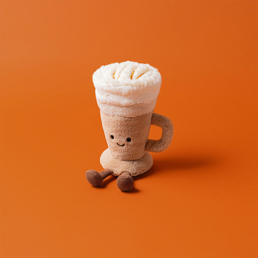 *Jellycat Amuseables Latte - 7"
