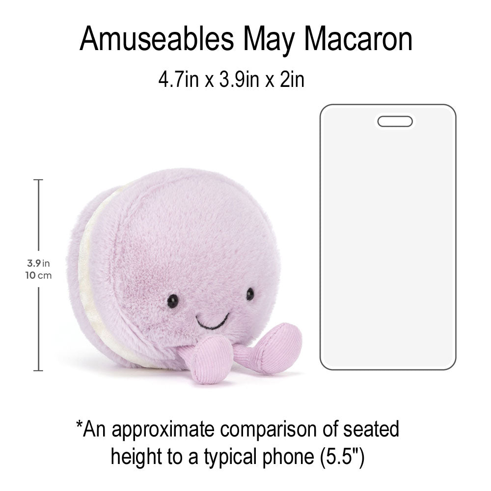 *Jellycat Amuseables May Macaron - 5"