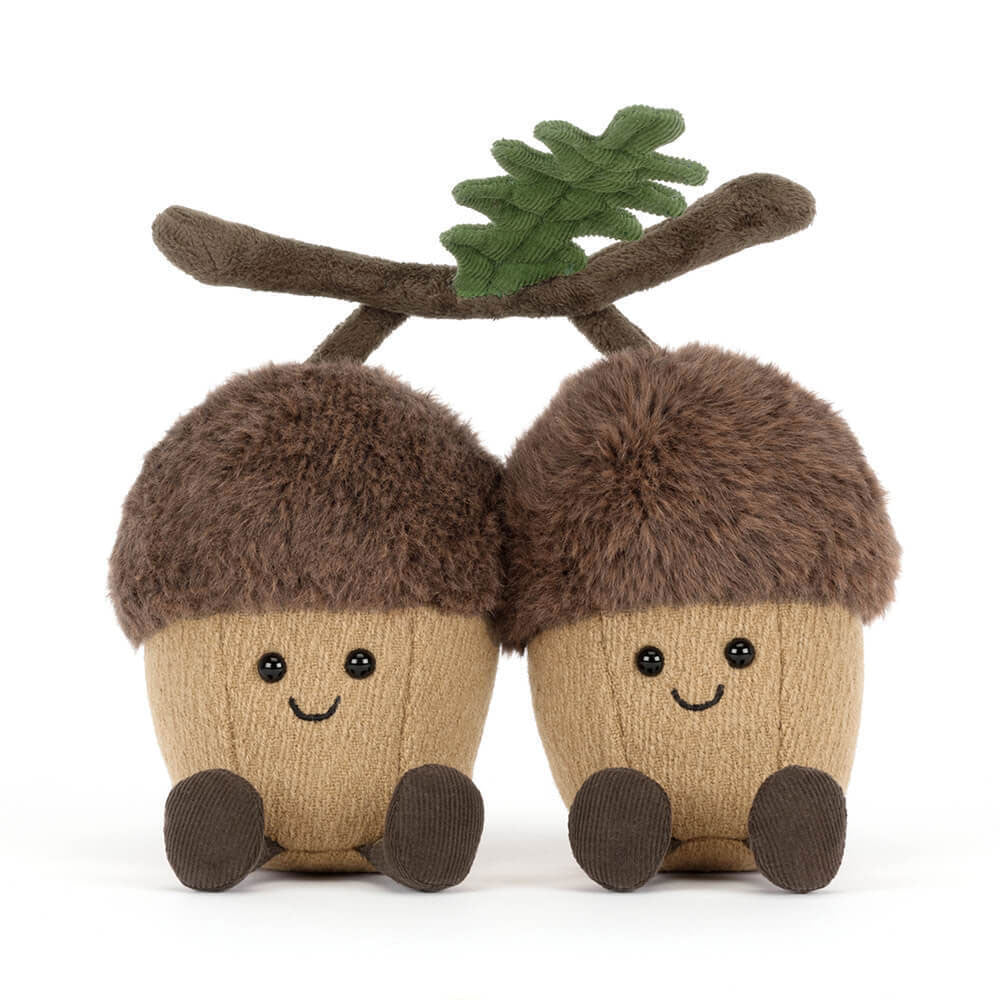 *Jellycat Amuseables Ort & Tum Acorns - 7"