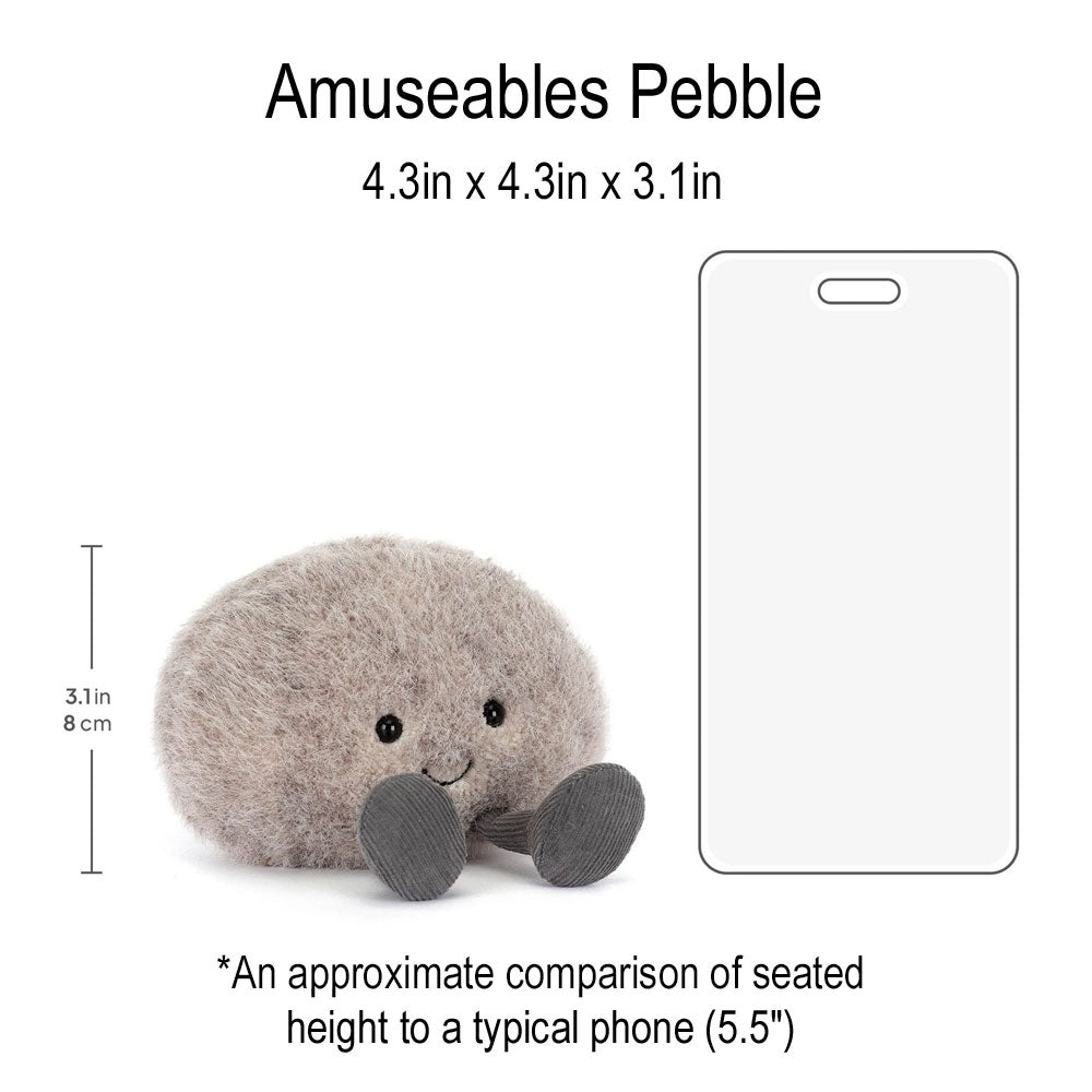 *Jellycat Amuseables Pebble - 4"