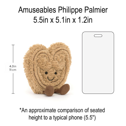 *Jellycat Amuseables Philippe Palmier - 5"