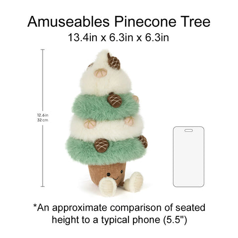 *Jellycat Amuseables Pinecone Tree - 13"