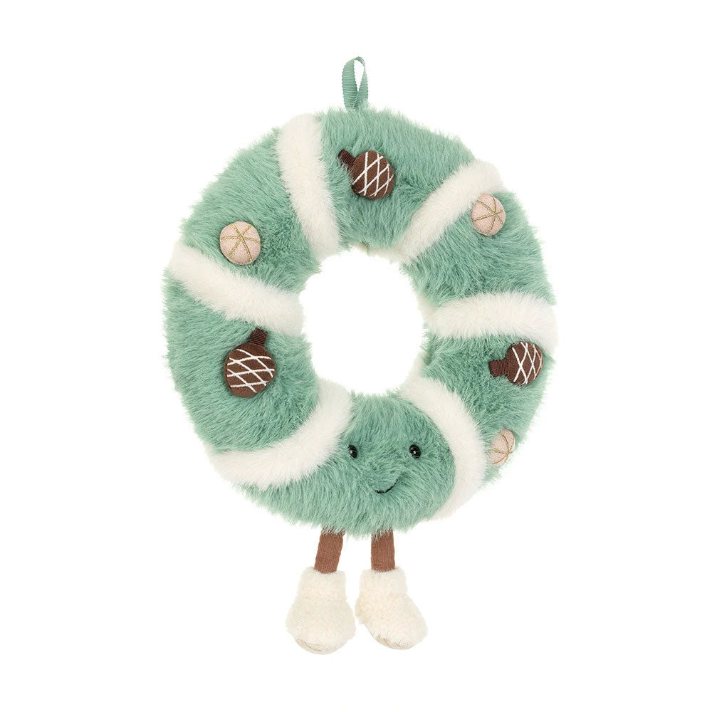 *Jellycat Amuseables Pinecone Wreath - 13"