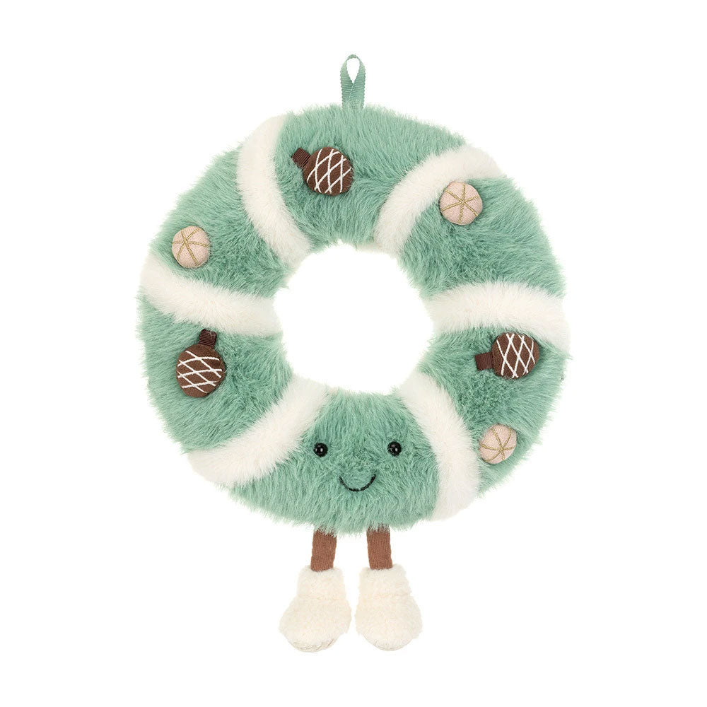 *Jellycat Amuseables Pinecone Wreath - 13"