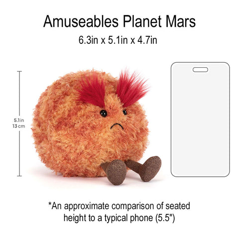 *Jellycat Amuseables Planet Mars - 6"