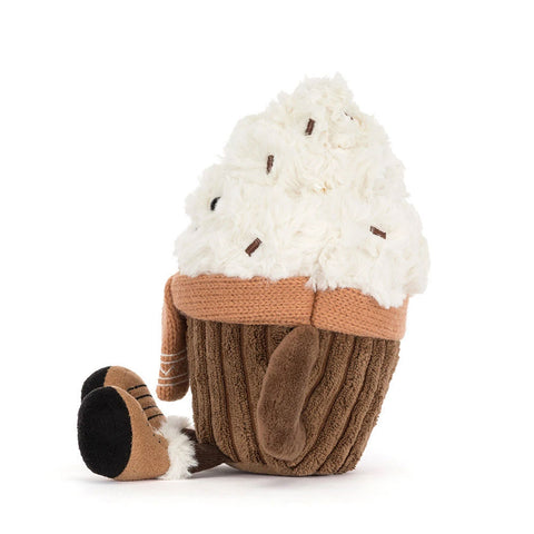 *Jellycat Amuseables Scarffles Hot Chocolate - 8"