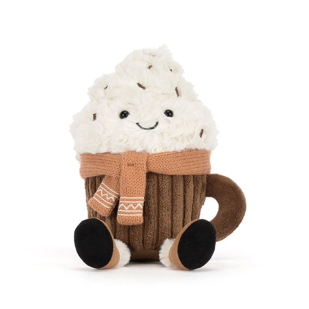 *Jellycat Amuseables Scarffles Hot Chocolate - 8"