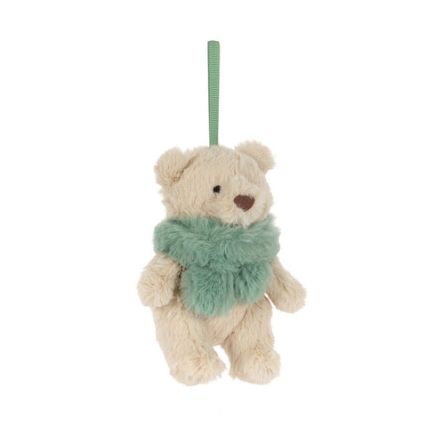 *Jellycat Bartholomew Bear Junior Winter Warmer Decoration - 4"