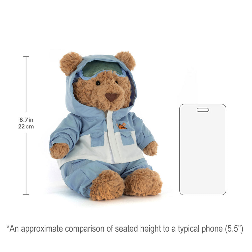 *Jellycat Bartholomew Bear Snowsuit - 10"